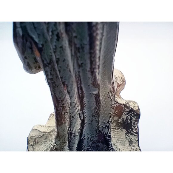 Angel Musician Woman Playing Harp Vintage Resin Christmas Decor 5.75" Holiday - Picture 11 of 14